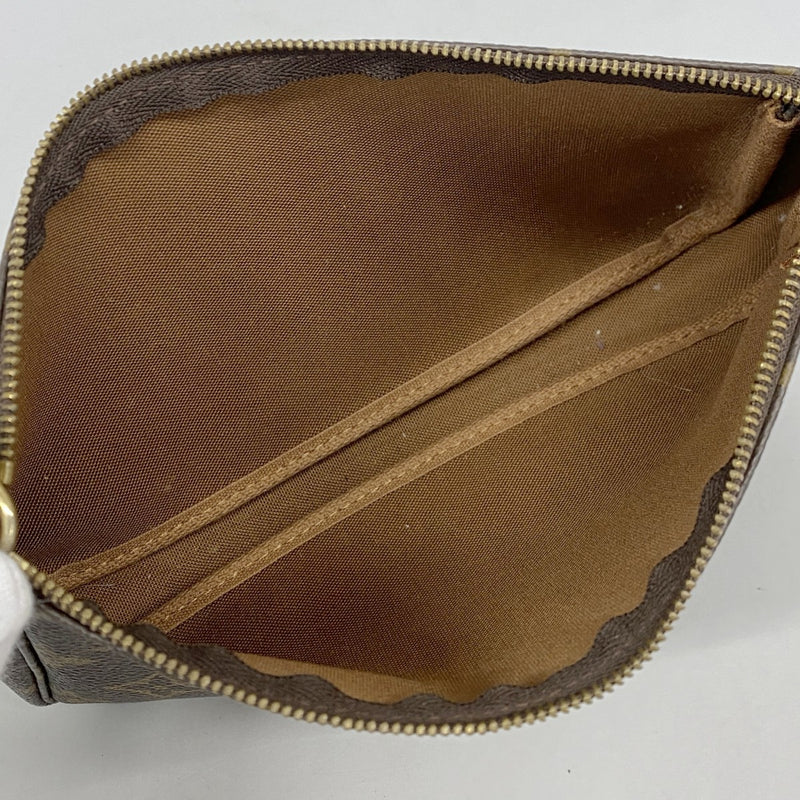 【6cd4798】ルイヴィトン ポーチ モノグラム ポシェットアクセソワール M51980 ブラウン【中古】レディース