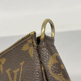 【6cd4798】ルイヴィトン ポーチ モノグラム ポシェットアクセソワール M51980 ブラウン【中古】レディース