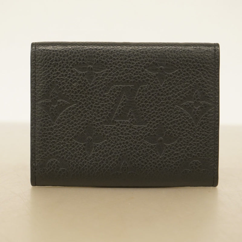 【6cd4892-k】ルイヴィトン 名刺入れ モノグラム・アンプラント アンヴェロップカルトドゥヴィジット M58456 ノワール【中古】メンズ レディース ユニセックス