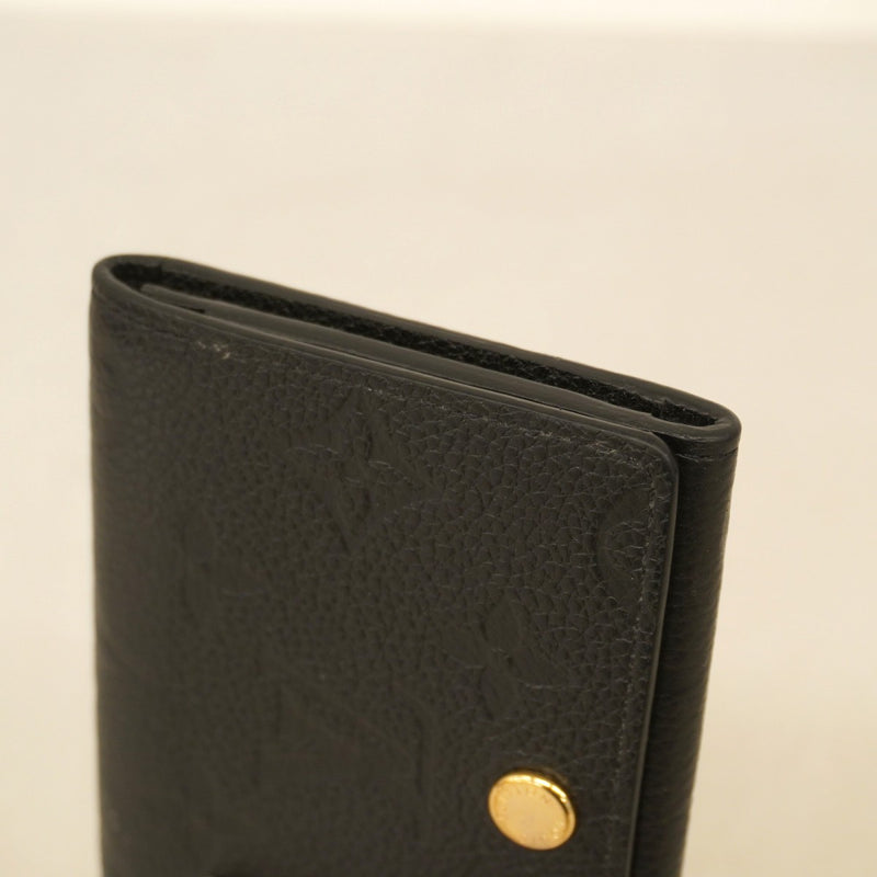 【6cd4892-k】ルイヴィトン 名刺入れ モノグラム・アンプラント アンヴェロップカルトドゥヴィジット M58456 ノワール【中古】メンズ レディース ユニセックス