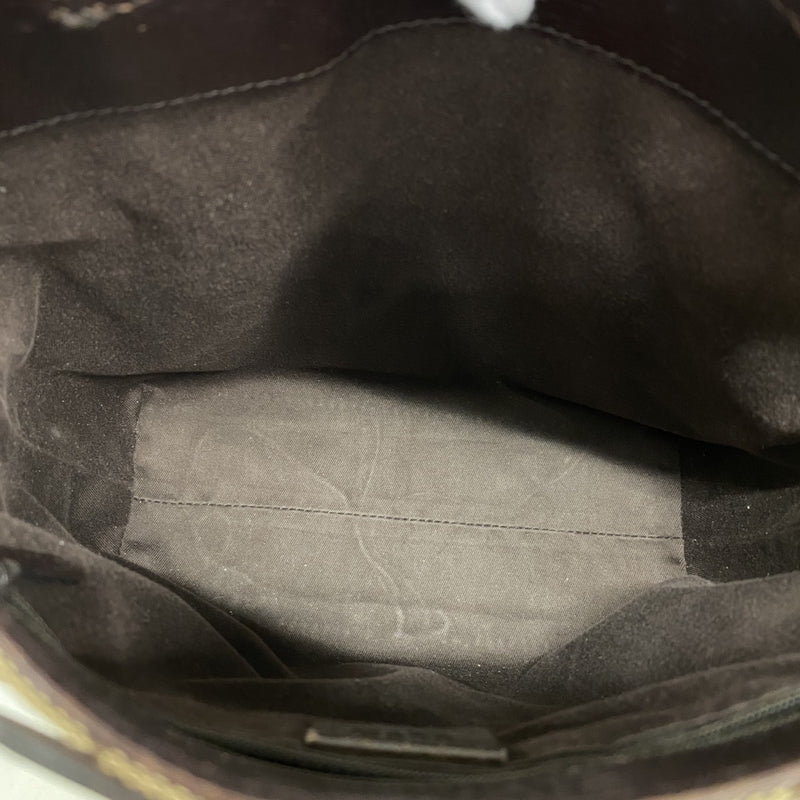 ★SALE【6cd4896-k】グッチ トートバッグ GGキャンバス 107757 キャンバス ブラウン ゴールド金具【中古】レディース