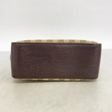 ★SALE【6cd4896-k】グッチ トートバッグ GGキャンバス 107757 キャンバス ブラウン ゴールド金具【中古】レディース