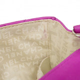 ★SALE【6cd4936】シャネル ショルダーバッグ ミニマトラッセ チェーンショルダー ラムスキン パープル シルバー金具【中古】レディース