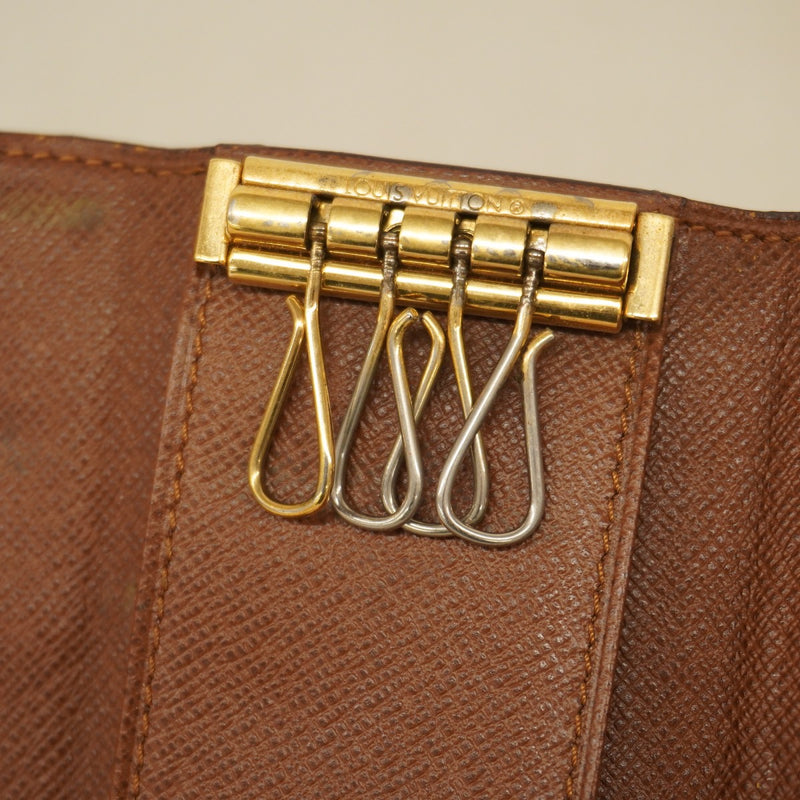 ★SALE【6cd4961】ルイヴィトン キーケース モノグラム ミュルティクレ4 M69517 ブラウン【中古】メンズ レディース ユニセックス