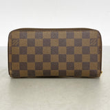 ★SALE【6cd4979】ルイヴィトン 長財布 ダミエ ジッピーウォレット N60015 エベヌ【中古】メンズ レディース ユニセックス