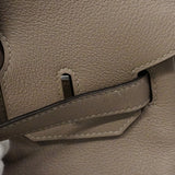 ★最終価格★SALE【6cd4985-g】エルメス ハンドバッグ バーキン30 エバーカラー トゥルティエールグレー シルバー金具 Z刻印【中古】レディース