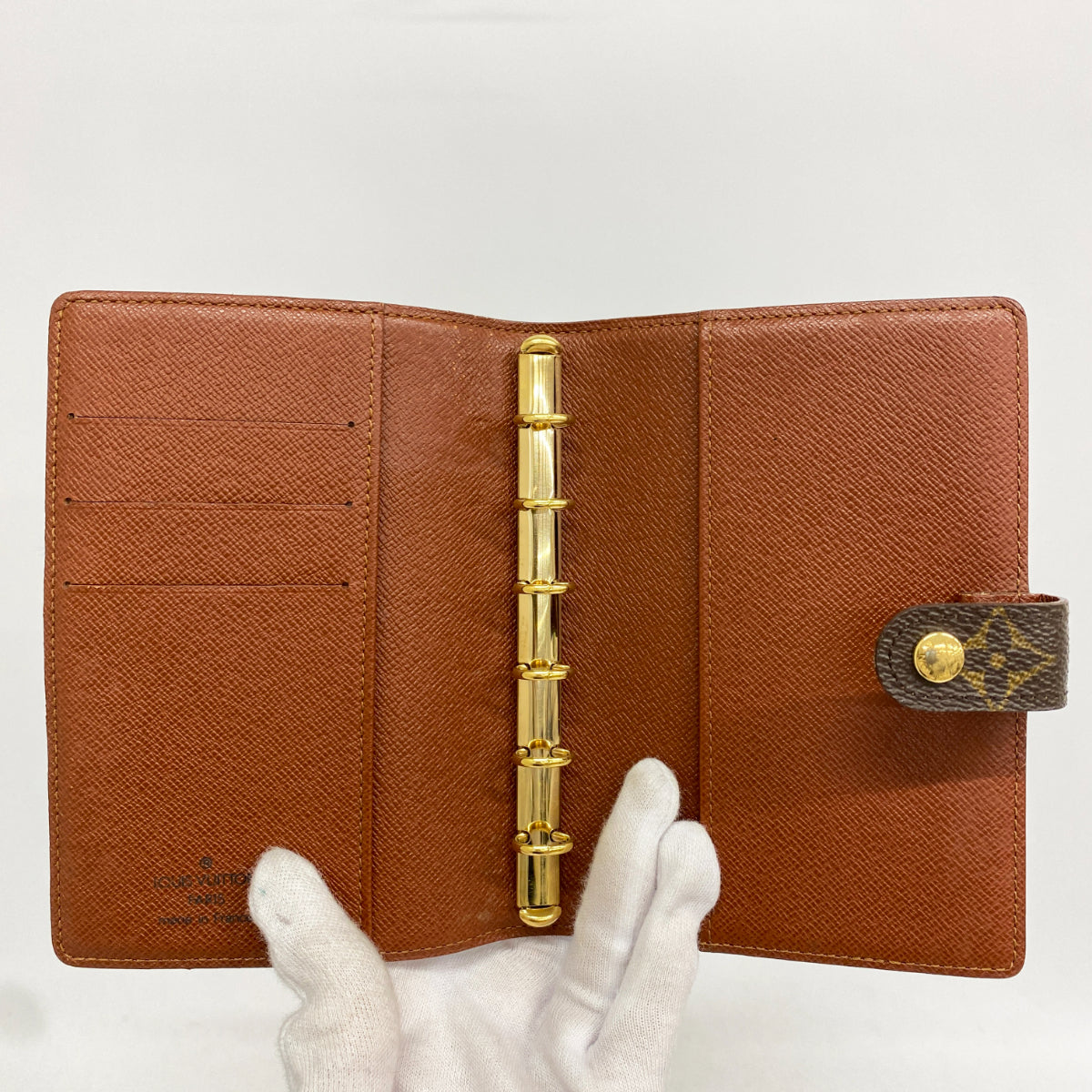 ★SALE【6cd5029】ルイヴィトン 手帳カバー モノグラム アジェンダPM R20005 ブラウン【中古】メンズ レディース ユニセックス