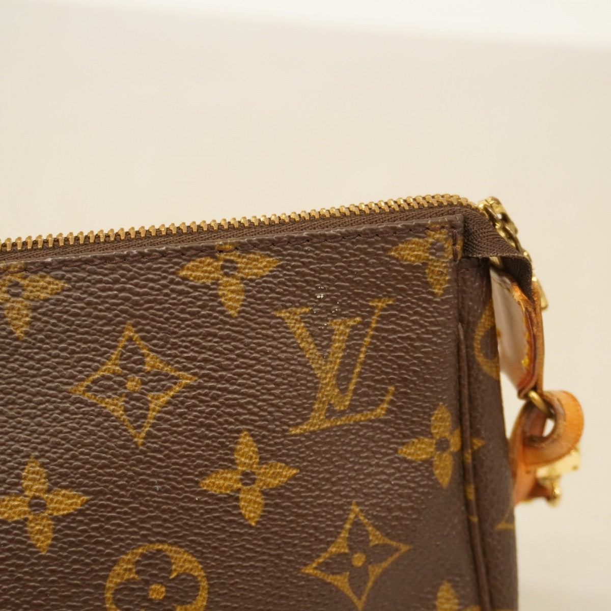 【6cd5068】ルイヴィトン ポーチ モノグラム ポシェットアクセソワール M51980 ブラウン【中古】レディース