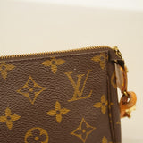 【6cd5068】ルイヴィトン ポーチ モノグラム ポシェットアクセソワール M51980 ブラウン【中古】レディース