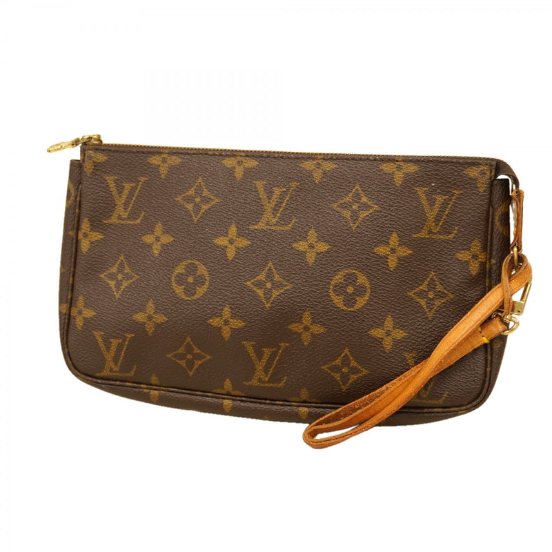 【6cd5068】ルイヴィトン ポーチ モノグラム ポシェットアクセソワール M51980 ブラウン【中古】レディース