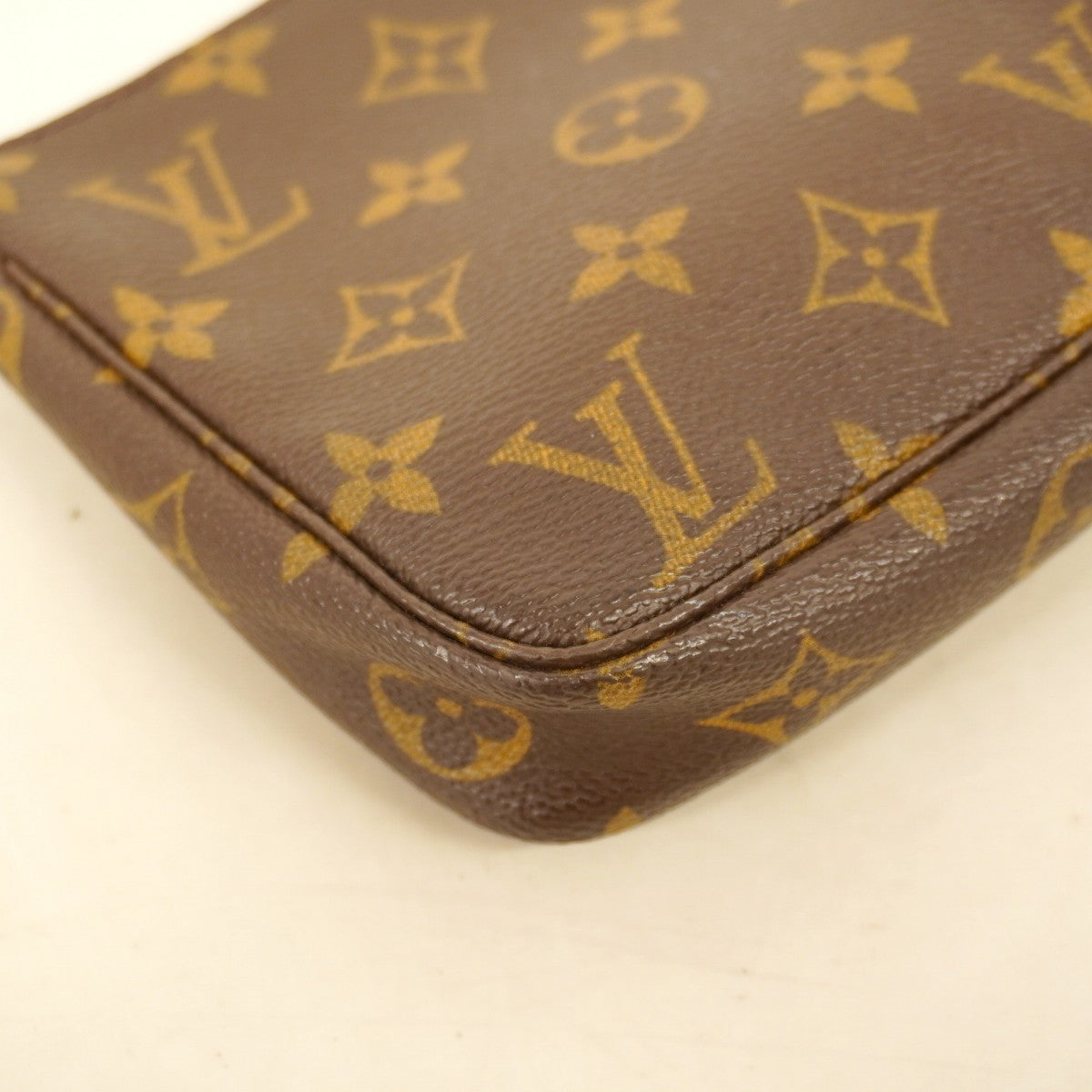 【6cd5068】ルイヴィトン ポーチ モノグラム ポシェットアクセソワール M51980 ブラウン【中古】レディース