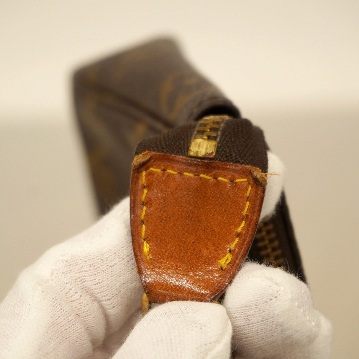 【6cd5068】ルイヴィトン ポーチ モノグラム ポシェットアクセソワール M51980 ブラウン【中古】レディース