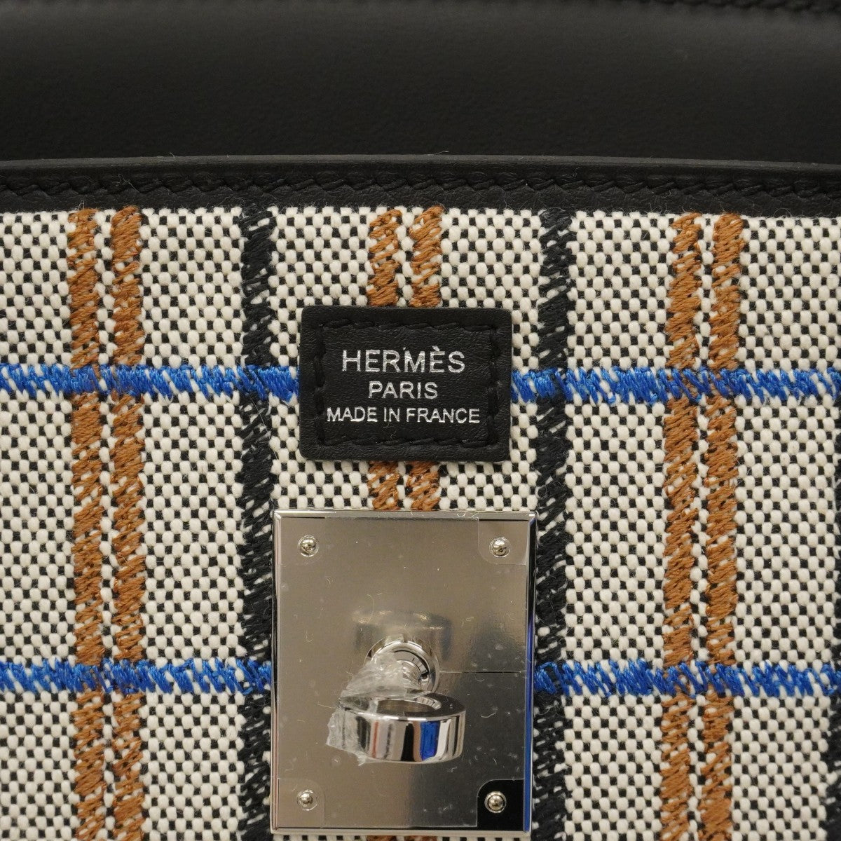 ★最終価格★SALE【6cd5349-g】エルメス ショルダーバッグ ショルダーバーキン39 トワルアッシュ スイフト ブラック シルバー金具 G刻印【中古】レディース