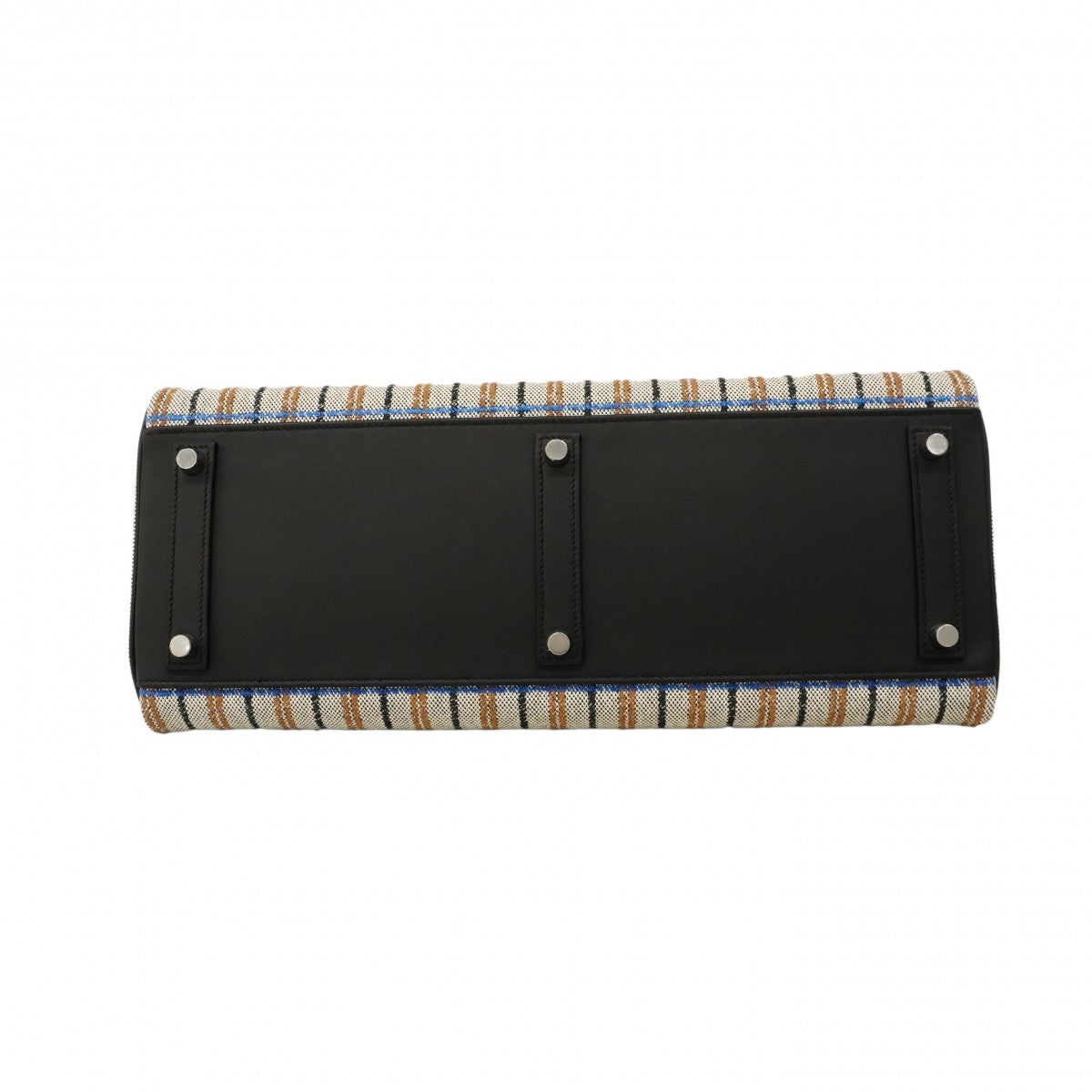 ★最終価格★SALE【6cd5349-g】エルメス ショルダーバッグ ショルダーバーキン39 トワルアッシュ スイフト ブラック シルバー金具 G刻印【中古】レディース