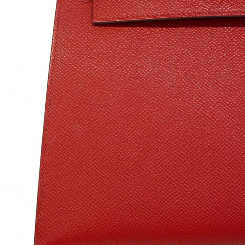 ★最終価格★SALE【6cd5764-g】エルメス ハンドバッグ ケリー25 ヴォーエプソン ルージュカザック ゴールド金具 U刻印 2wayバッグ【中古】レディース