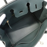 ★最終価格★SALE【6cd5765-g】エルメス ハンドバッグ バーキン25 スイフト ヴェールマングローブ シャンパンゴールド金具 K刻印【中古】レディース