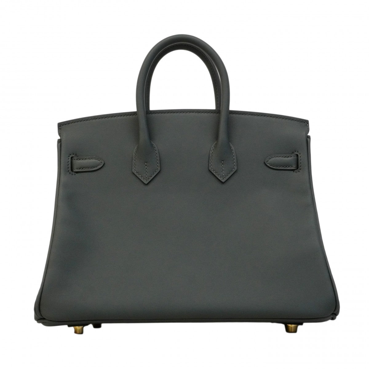 ★最終価格★SALE【6cd5765-g】エルメス ハンドバッグ バーキン25 スイフト ヴェールマングローブ シャンパンゴールド金具 K刻印【中古】レディース