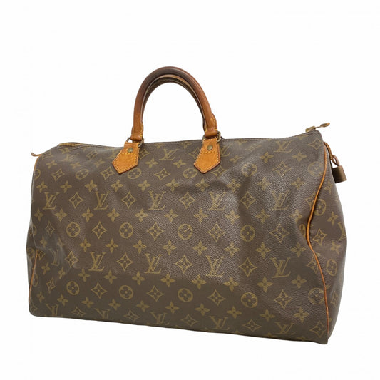 【6ce6215】ルイヴィトン ハンドバッグ モノグラム スピーディ40 M41106 ブラウン【中古】レディース