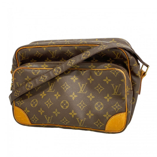 【6ce6217】ルイヴィトン ショルダーバッグ モノグラム ナイル M45244 ブラウン【中古】レディース