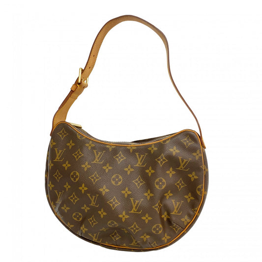 【6ce6299】ルイヴィトン ショルダーバッグ モノグラム クロワッサンMM M51512 ブラウン【中古】レディース