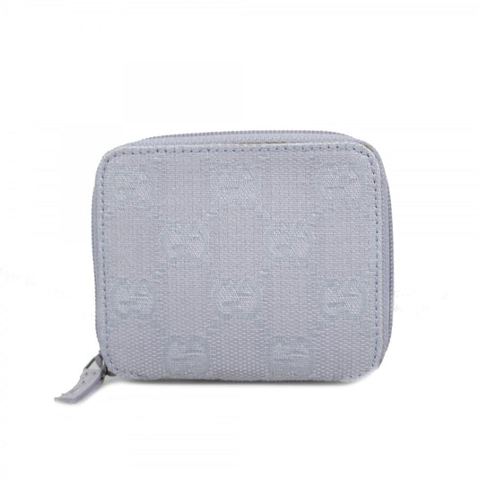 【6ce6440-k】グッチ コインケース GGキャンバス 03998 キャンバス パープル シルバー金具【中古】レディース