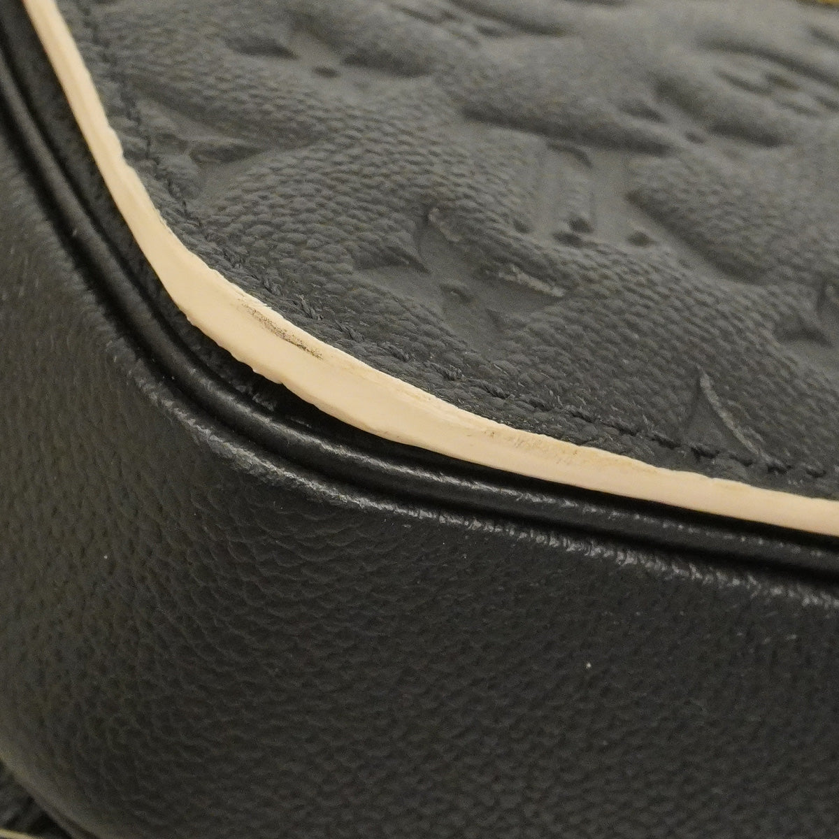 【6hc1570】ルイヴィトン ハンドバッグ モノグラム・アンプラント ポシェットメティスMM M43942 ノワール 2wayバッグ【中古】レディース