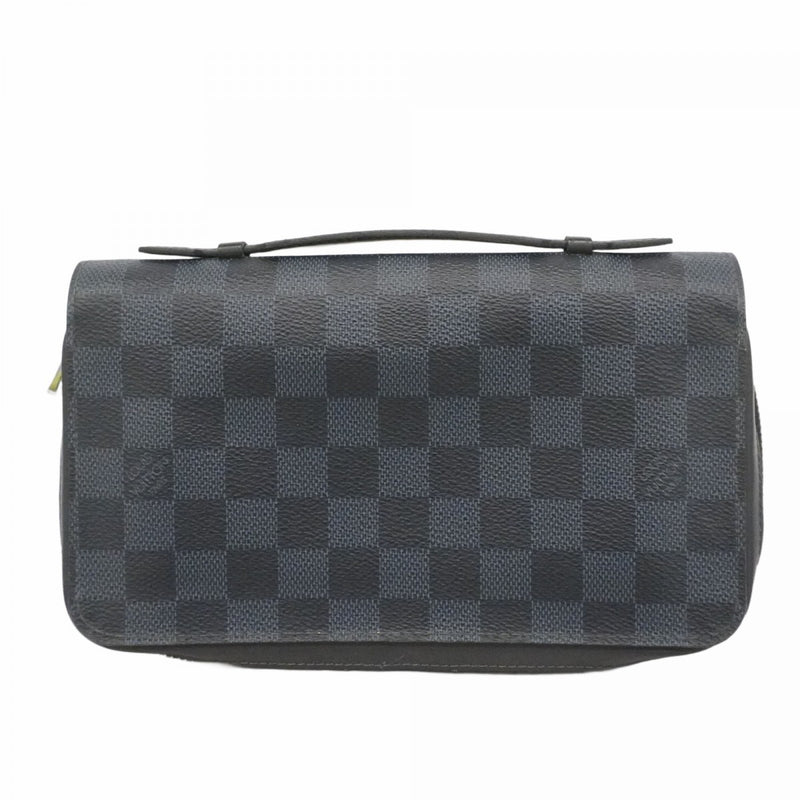 ★最終価格★SALE【6da0335-k】ルイヴィトン 長財布 ダミエ・コバルト ジッピーXL N41590 ブラック【中古】メンズ