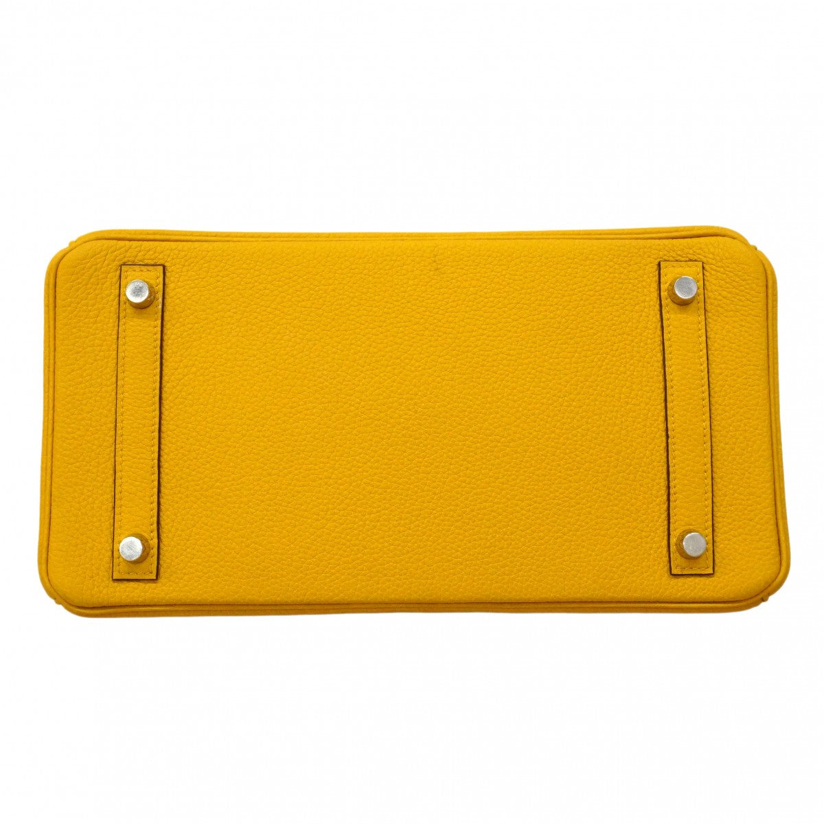 ★SALE【6da0678-g】エルメス ハンドバッグ バーキン30 トゴ ジョーヌアンブル シルバー金具 B刻印【中古】レディース