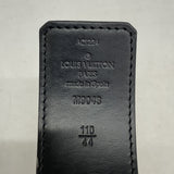 【6db1336-k】ルイヴィトン ベルト モノグラム・エクリプス LVイニシャル40MMリバーシブル M9043Q ブラック【中古】メンズ