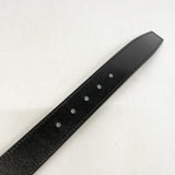 ★最終価格【6db1543-k】エルメス ベルト ケープコッド32 ボックスカーフ トゴ ブラック ショコラ シルバー金具 G刻印【中古】メンズ