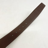 ★最終価格【6db1543-k】エルメス ベルト ケープコッド32 ボックスカーフ トゴ ブラック ショコラ シルバー金具 G刻印【中古】メンズ