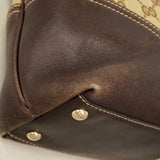 ★最終価格★SALE【6db2209-k】グッチ トートバッグ GGキャンバス 182492 キャンバス ブラウン シャンパンゴールド金具【中古】レディース