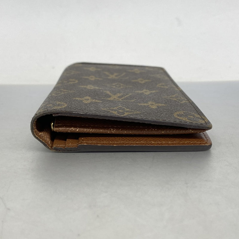 ★在庫処分★SALE【6dc2615】ルイヴィトン 長財布 モノグラム ポルトフォイユブラザ M66540 ブラウン 旧型【中古】メンズ
