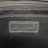 ★最終価格★SALE【6dc2885】シャネル ショルダーバッグ ニュートラベル Wチェーン ナイロン ブラック シルバー金具【中古】レディース