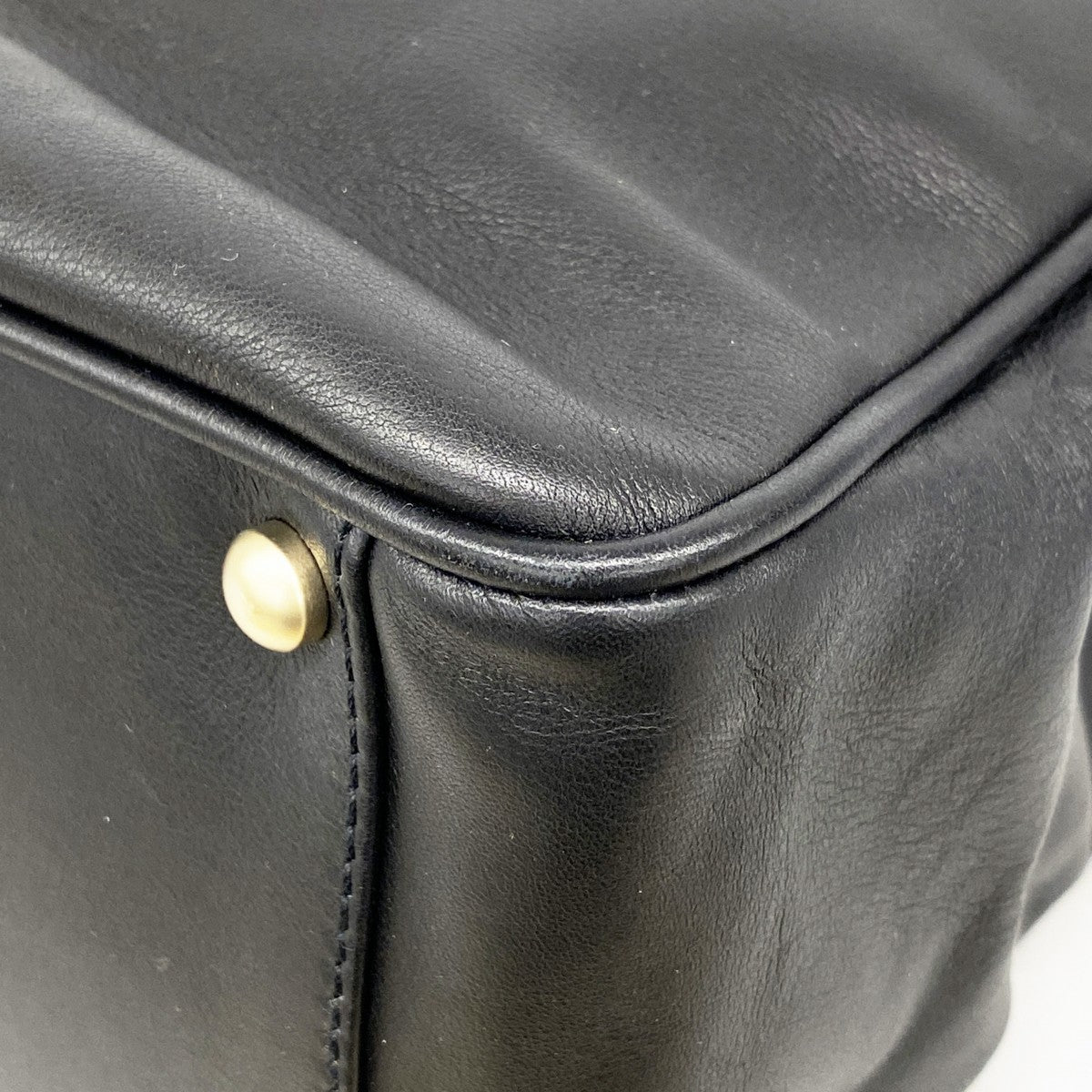 【6dc3130-k】シャネル トートバッグ カメリア ラムスキン ブラック シャンパンゴールド金具【中古】レディース