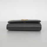★在庫処分【6dc3319-k】グッチ キーケース GGマーモント 456118 レザー ブラック ゴールド金具【中古】メンズ レディース ユニセックス