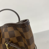 ★最終価格★SALE【6dc3492】ルイヴィトン トートバッグ ダミエ ネヴァーフルMM N41603 エベヌ/ローズバレリーヌ【中古】レディース