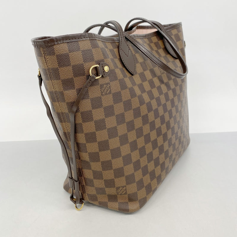 ★最終価格★SALE【6dc3492】ルイヴィトン トートバッグ ダミエ ネヴァーフルMM N41603 エベヌ/ローズバレリーヌ【中古】レディース