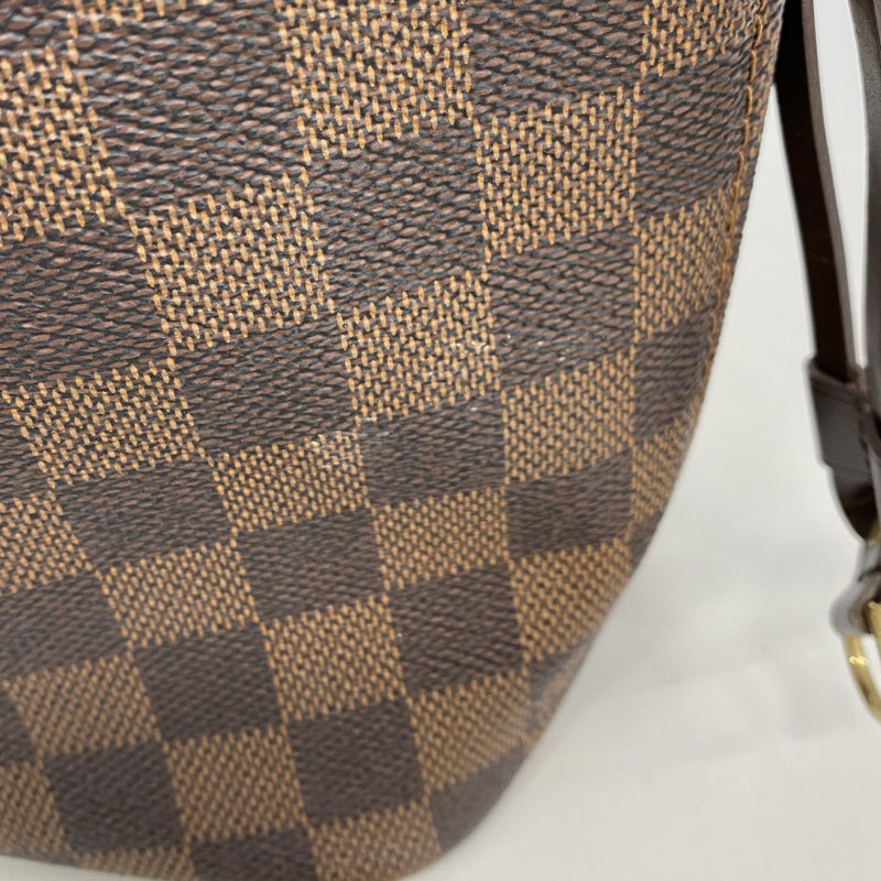 【6dc3658】ルイヴィトン トートバッグ ダミエ ネヴァーフルPM N51109 エベヌ【中古】レディース