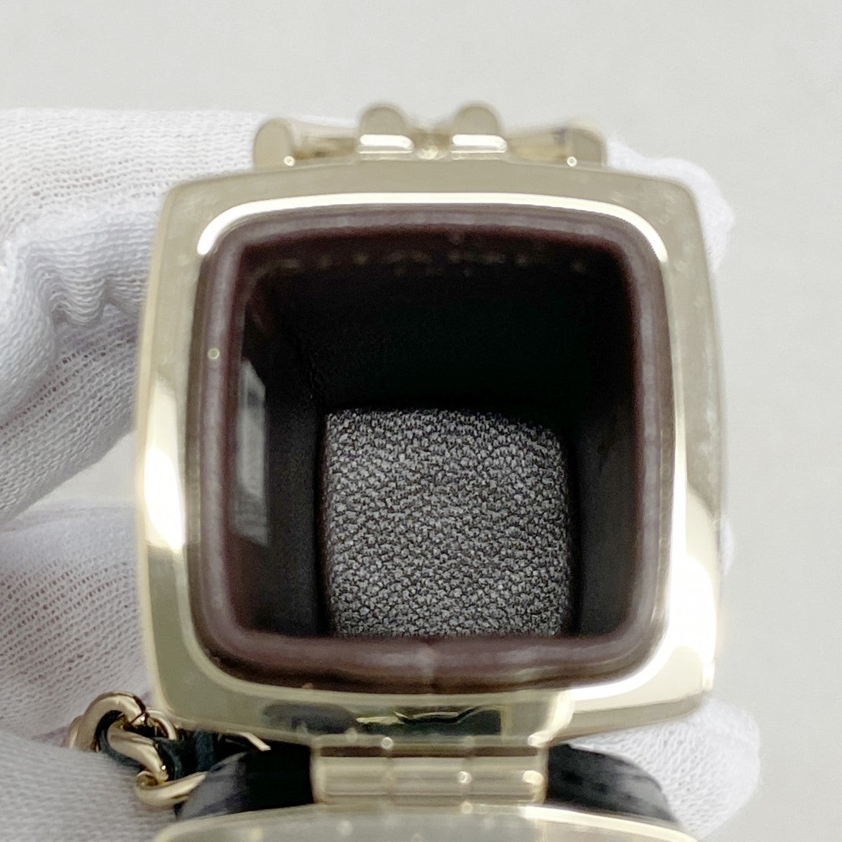 ★最終価格★SALE【6dc3766-k】シャネル リップケース マトラッセ ラムスキン ブラック シャンパンゴールド金具【中古】レディース