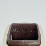 ★最終価格★SALE【6dc3766-k】シャネル リップケース マトラッセ ラムスキン ブラック シャンパンゴールド金具【中古】レディース