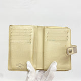 ★SALE【6dd4188-k】ルイヴィトン 財布 ダミエ・アズール ポルトフォイユヴィエノワ N61676 ホワイト【中古】レディース