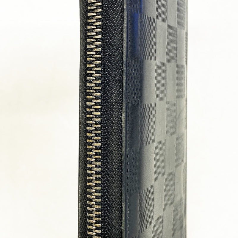 ★SALE【6dd4453-k】ルイヴィトン 長財布 ダミエ・アンフィニ ジッピーウォレットヴェルティカル N63548 オニキス【中古】メンズ