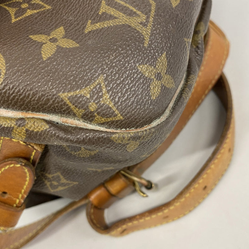 ★最終価格【6dd4817】ルイヴィトン ショルダーバッグ モノグラム ソミュール35 M42254 ブラウン【中古】レディース
