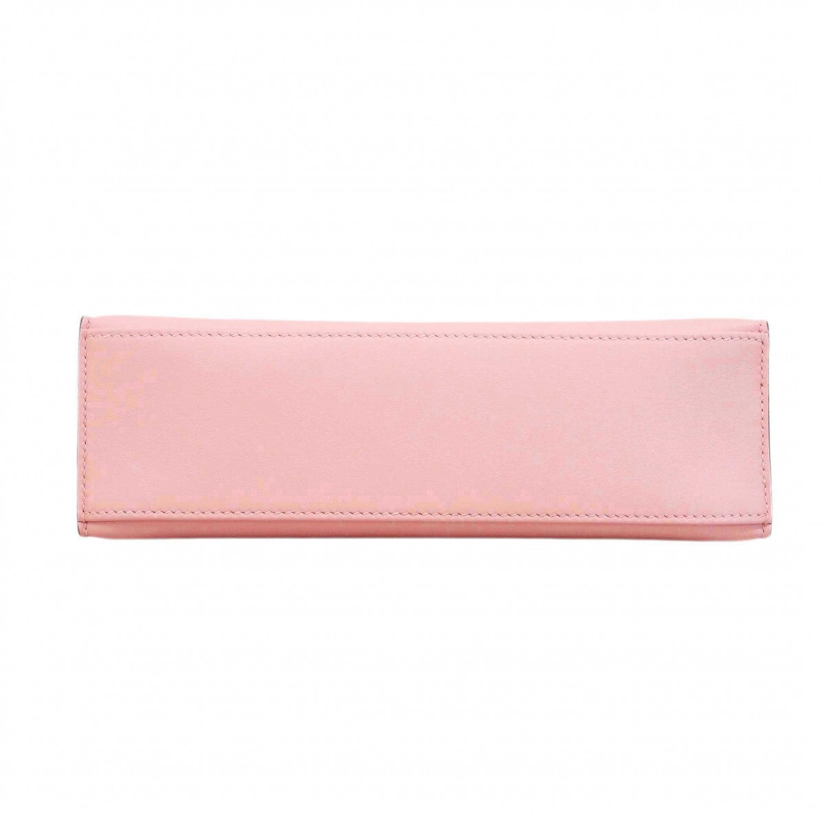★SALE【6dd4850-g】エルメス ハンドバッグ ポシェットケリー スイフト ローズサクラ シルバー金具 W刻印【中古】レディース