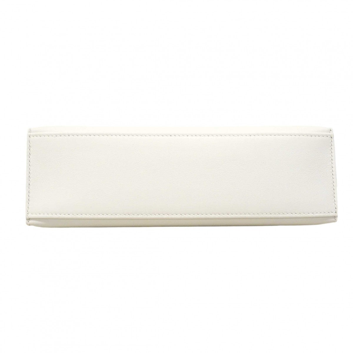 ★SALE【6dd4853-g】エルメス ハンドバッグ ポシェットケリー スイフト ニューホワイト ゴールド金具 B刻印【中古】レディース