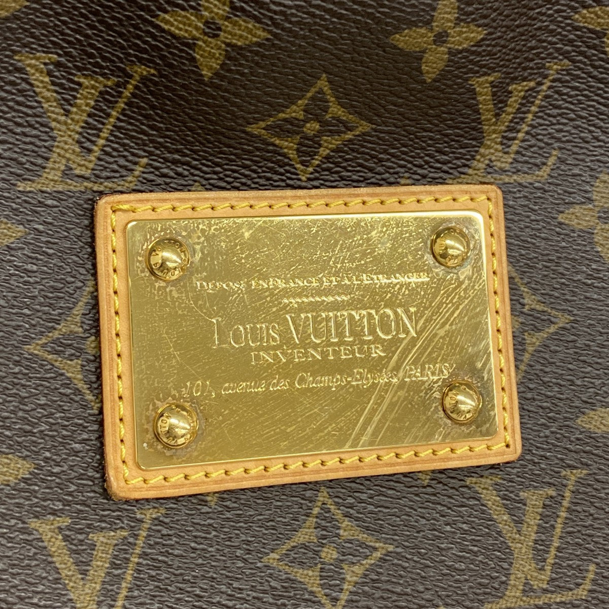【6dd4960-k】ルイヴィトン ショルダーバッグ モノグラム ガリエラPM M56382 ブラウン【中古】レディース