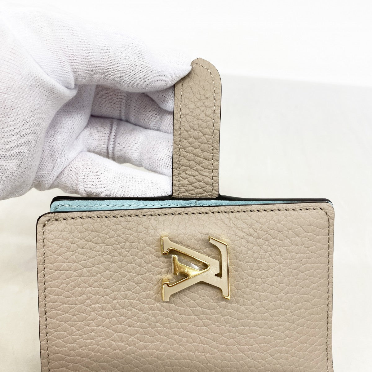 ★最終価格【6dd5446-k】ルイヴィトン 財布 トリヨン LV ヴェルティカル ウォレット コンパクト M82198 ガレ【中古】レディース
