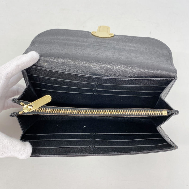 6dd5473-k】ルイヴィトン 長財布 マヒナ ポルトフォイユイリス M58163