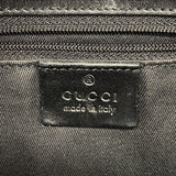 ★最終価格★SALE【6dd5478-k】グッチ ショルダーバッグ GGキャンバス 91762 キャンバス ブラック シルバー金具【中古】レディース
